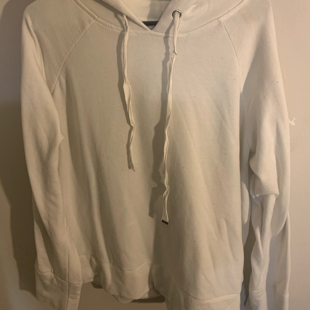 White hoodie